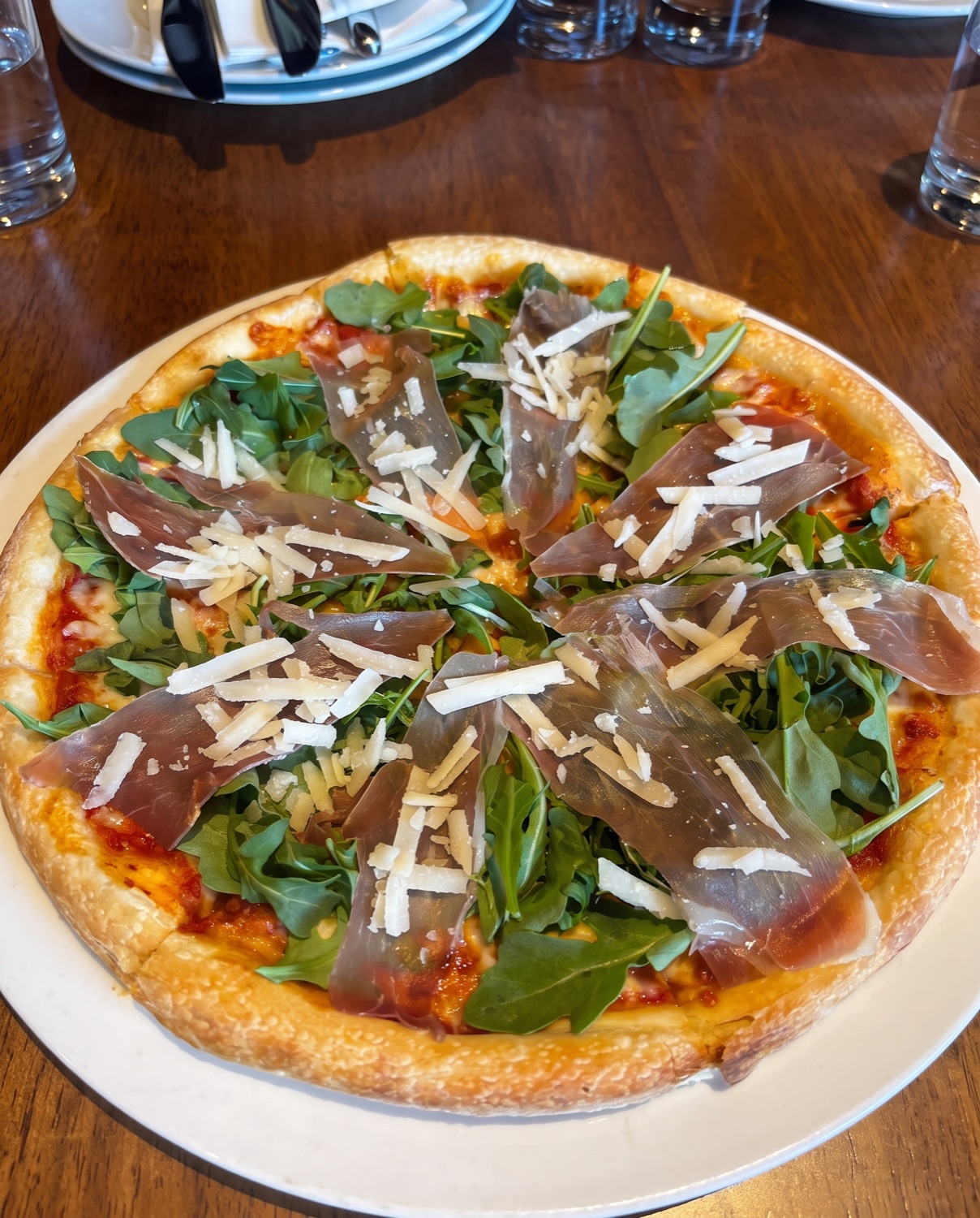 Prosciutto & Arugula Pizza